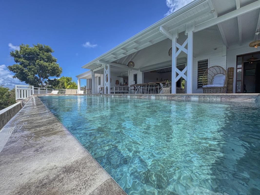 2.Location villa piscine Saint François Guadeloupe_Vue ensemble